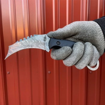 Damascus Venom Karambit