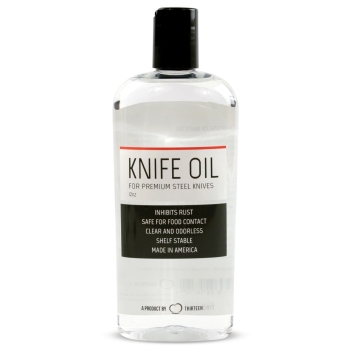 Thirteen Chefs Knife and Honing Oil 12oz