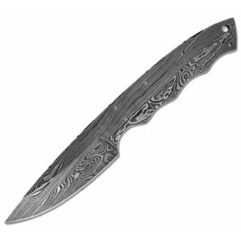 Damascus Blade Blank (4" blade)
