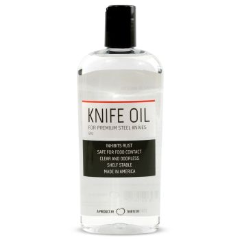 Thirteen Chefs Knife and Honing Oil 12oz